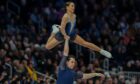 Dundee figure skaters Ana Vaipan-Law and Luke Digby in action at the World Championships in Boston