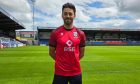 Will Nightingale, who has returned to Ross County, on loan from AFC Wimbledon. Image: Ross County FC